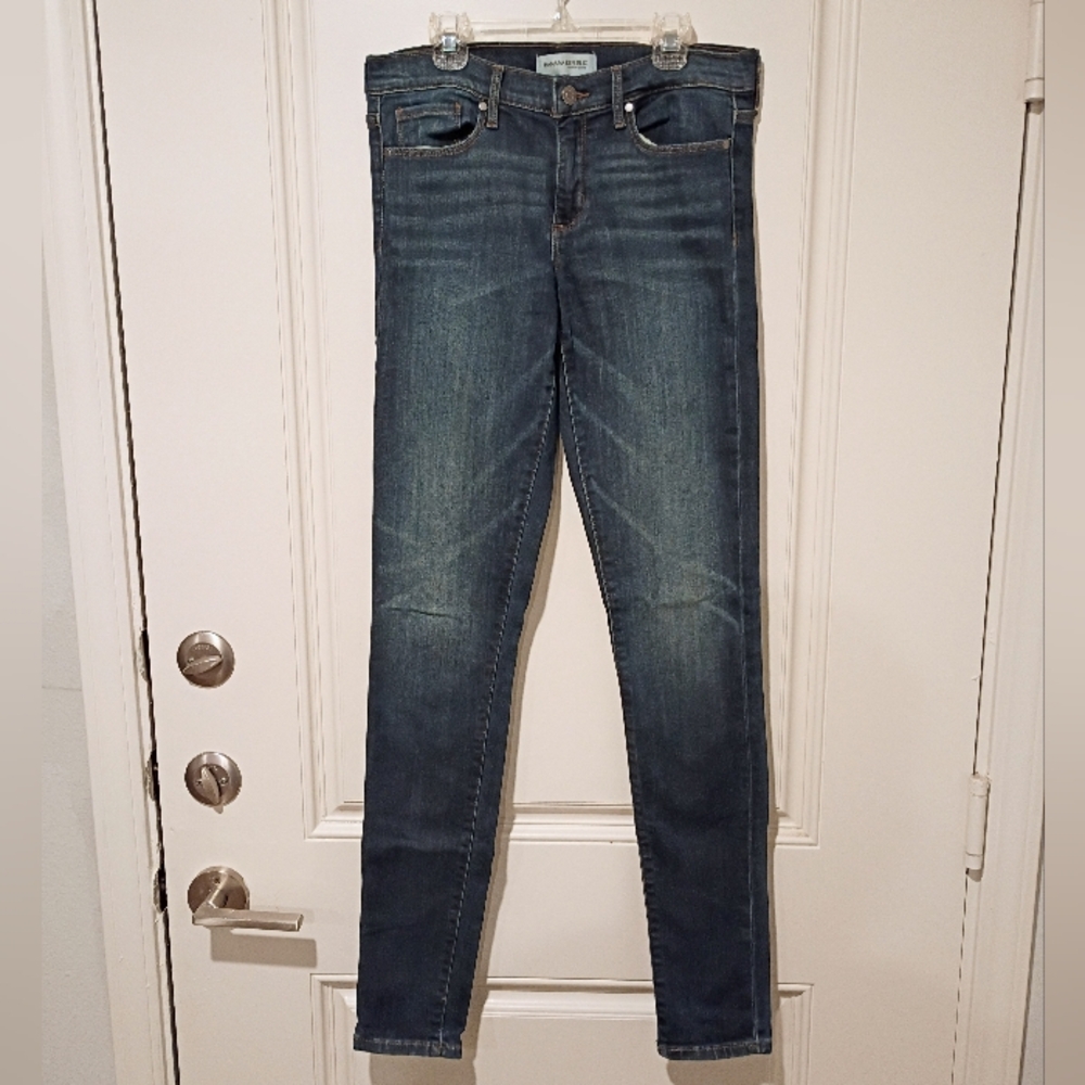 Banana Republic Dark Blue Women's Skinny Jeans - 27 L